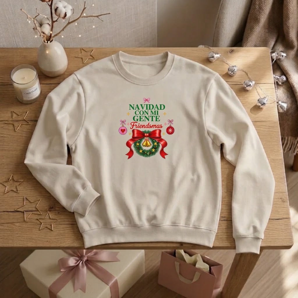 Sudadera unisex | Navidad con mi gente
